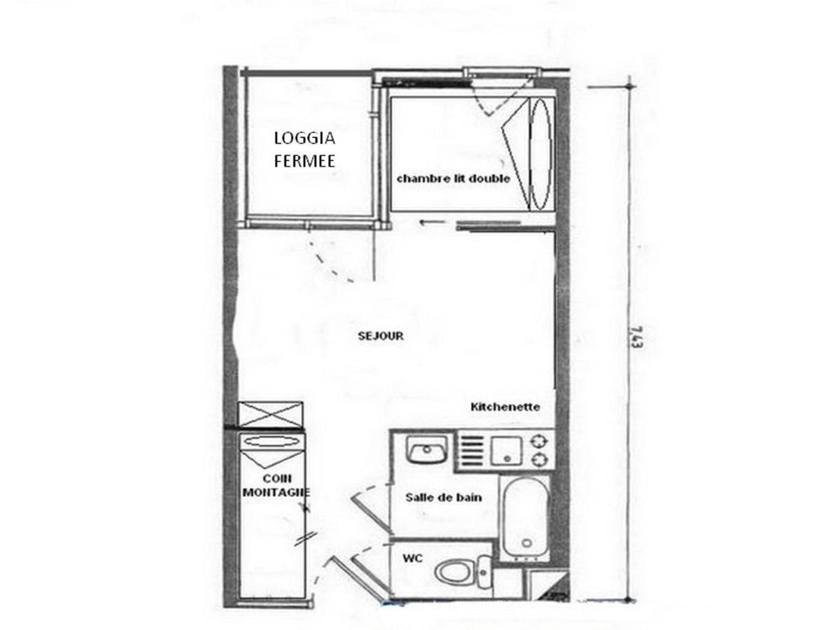 Appartement 2 Pieces Avec Balcon, Depart Ski Aux Pieds, 4 Pers., Quartier Anime Des Bruyeres - Fr-1-344-834 Сен-Мартен-де-Бельвиль Экстерьер фото